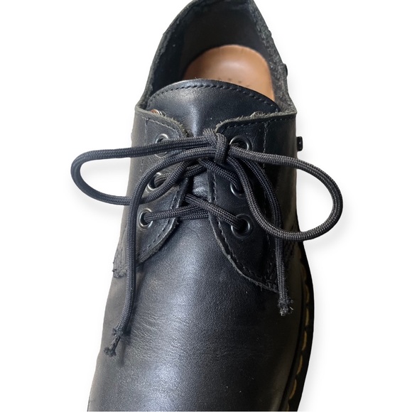 RARE Dr. Martens Special Edition Black Leather Shoes Brogues, Men’s 8, Women’s 9 - Picture 9 of 14